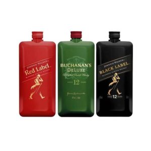 Pack de 3 Whiskey casa Diageo 200 ml