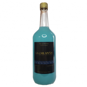 Mezcal artesanal mora azul - menta 1l