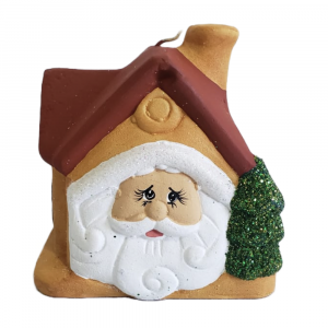 Vela cabaña de Santa Claus