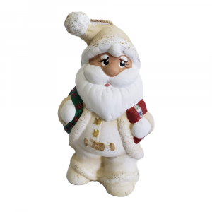 Vela Santa Claus con corona