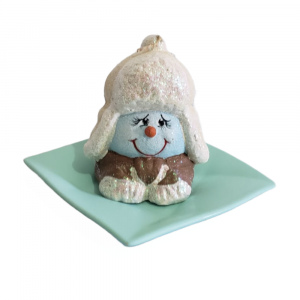 Bola de nieve niño con base